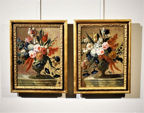 Couple Still Lifes of Flowers  